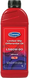 Трансмиссионное масло Comma Limited Slip Differential Oil LS80W-90 1л Трансмиссионное масло Comma Limited Slip Differential Oil LS80W-90 1л