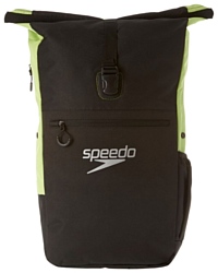Speedo Team Rucksack III 30 black/green (black/fluo yellow)