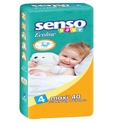 Senso Baby Ecoline Maxi 4 (40 шт.)