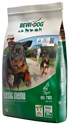 Bewi Dog Basic Menu with Rice для собак с нормальным уровнем активности. Хлопья для заваривания (3 кг)
