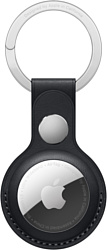 Apple кожаный для AirTag с кольцом для ключей (темная ночь) MMF93