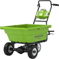 Тачка строительная Greenworks 40V G40GC 7400007 (без АКБ и ЗУ)