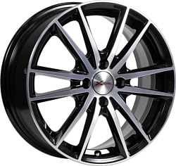 X'trike X-129 6.5x16/4x100 D60.1 ET48 BK/FP