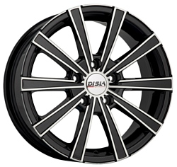 Disla Mirage 7x16/4x100 D67.1 ET38 Black Diamond