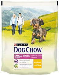 DOG CHOW Adult Small Breed с курицей для взрослых собак малых пород (0.8 кг)