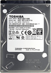 Toshiba MQ01ABD100M