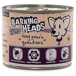 Barking Heads (0.2 кг) 6 шт. Консервы для собак мелких пород Кряква для мелколапого