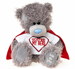 Me To You Мишка Teddy в плаще You're my hero (18 см) (G01W3814)