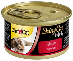 GimCat (0.07 кг) 48 шт. ShinyCat с курочкой