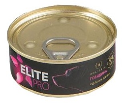 Titbit (0.1 кг) 1 шт. Консервы для собак Elite Pro Говядина