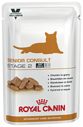 Royal Canin Senior Consult Stage 2 (в соусе) (0.1 кг) 12 шт.