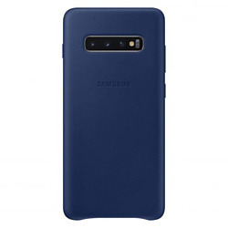 Samsung Leather Cover для Samsung Galaxy S10 Plus (синий)