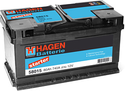 Hagen Starter 58015 (80Ah)