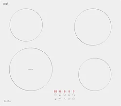Электрическая варочная панель Evelux HEI 641 W Электрическая варочная панель Evelux HEI 641 W
