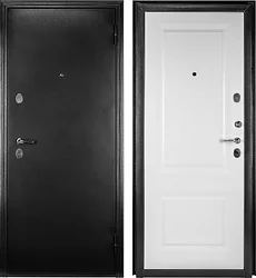 Металлическая дверь Guard Классика MG60 87х205 правая (черное серебро/белый ясень) Металлическая дверь Guard Классика MG60 87х205 правая (черное серебро/белый ясень)
