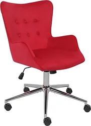 Кресло AksHome Bella chrome Seven 313 (велюр/фуксия)