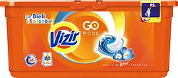 Капсулы для стирки Vizir Go Pods Touch of Lenor 34шт.