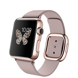 Apple Watch Edition 38mm Rose Gold with Rose Modern Buckle (MJ3K2)