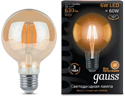 Gauss E27 6Вт 2400К (105802006)