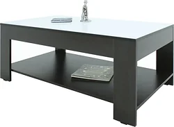 Журнальный столик Мебелик BeautyStyle 26 (венге/стекло белое)