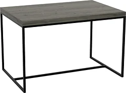Кухонный стол TMB Loft Фрейм Дуб 1500x800 40 мм (угольный серый)