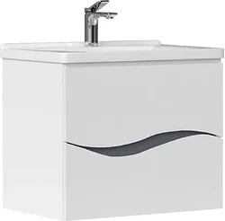 Тумба под умывальник Volna Grey 70.2Y Маринда 70 (подвесная) Тумба под умывальник Volna Grey 70.2Y Маринда 70 (подвесная)