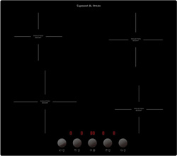 Электрическая варочная панель Zigmund & Shtain CI 45.6 B