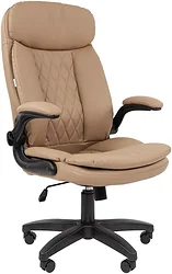 Кресло CHAIRMAN 533 (экокожа бежевый)
