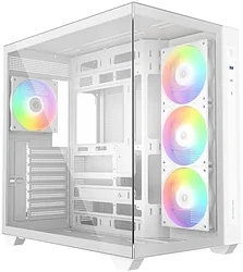 Корпус для компьютера ID-Cooling View 510 ARGB (белый)