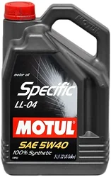 Моторное масло Motul Specific LL-04 5W40 5л