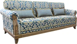 Прямой диван Пинскдрев Империал (синий) Прямой диван Пинскдрев Империал (синий)