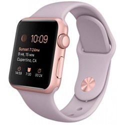 Apple Watch Sport 38mm Rose Gold with Lavender Sport Band (MLCH2)