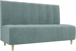 Прямой диван Лига диванов Ральф 241 104133 (велюр, бирюзовый)