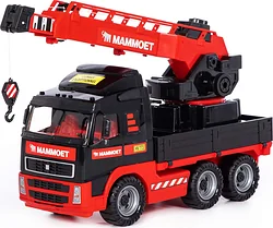 Полесье Mammoet Volvo автомобиль-кран 56986 (черный/красный) Полесье Mammoet Volvo автомобиль-кран 56986 (черный/красный)