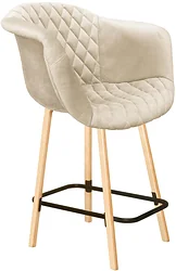 Sheffilton SHT-ST31-С2/S94-1 (кремовый/прозрачный лак/черный муар)