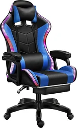 Кресло Jiqiao DG8003 (черный/синий) Кресло Jiqiao DG8003 (черный/синий)