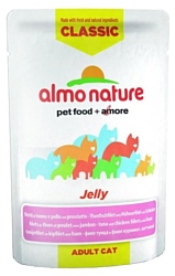 Almo Nature Classic Adult Cat Jelly Tuna, Chicken and Ham (0.055 кг) 1 шт.
