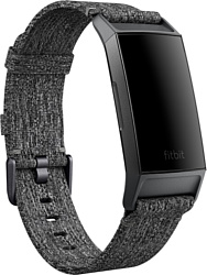 Fitbit тканый для Fitbit Charge 3 (S, charcoal)