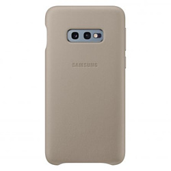 Samsung Leather Cover для Samsung Galaxy S10e (серый)