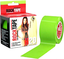 RockTape H2O 5 см x 5 м (лайм-зеленый)