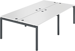 Офисный стол Программа Техно Арго АМБ-003-4 (серый)