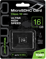 QUMO microSDHC QM16GMICSDHC10U1NA 16GB