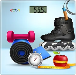 Напольные весы ECON ECO-BS012
