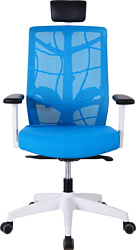 Chair Meister Nature II Slider (белая крестовина, голубой)