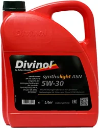 Моторное масло Divinol Syntholight ASN 5W-30 4л Моторное масло Divinol Syntholight ASN 5W-30 4л
