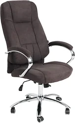 Кресло AksHome King A (ткань, коричневый)