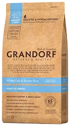 Grandorf (12 кг) Белая рыба с рисом Все породы