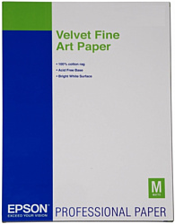 Epson Velvet FineArt Paper A3+ 260 г/м2 20 л C13S041637