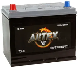 Автомобильный аккумулятор АкТех Classic Asia 6СТ-70LЗ/80D26R (70Ah) Автомобильный аккумулятор АкТех Classic Asia 6СТ-70LЗ/80D26R (70Ah)