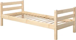 Кровать Мебельград Соня вариант 1 (массив сосны прозрачный лак) Кровать Мебельград Соня вариант 1 (массив сосны прозрачный лак)